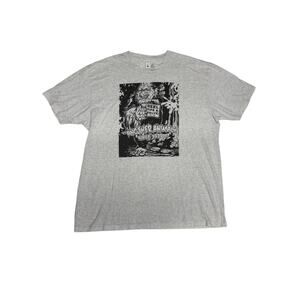 Vintage Reel Pipe Valve Graphic T Shirt Mens Large Gray Yeti BigfootTee